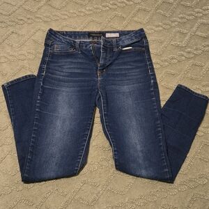 Aeropostale Women's Dark Blue Skinny Jeans